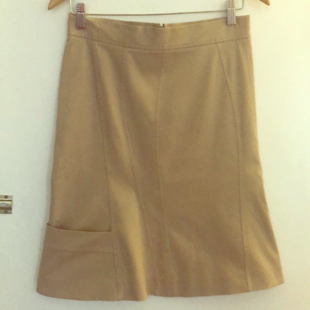 Jil Sander Khaki Skirt